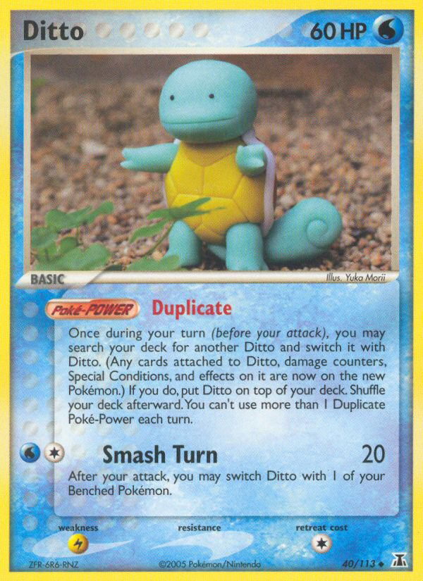 Ditto DS 40  Pokemon TCG POK Cards