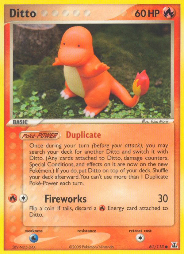 Ditto DS 61  Pokemon TCG POK Cards