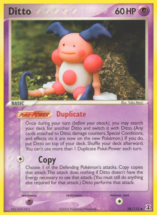 Ditto DS 38  Pokemon TCG POK Cards