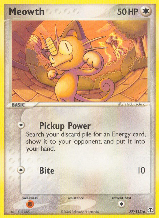 Meowth DS 77 Full hd image