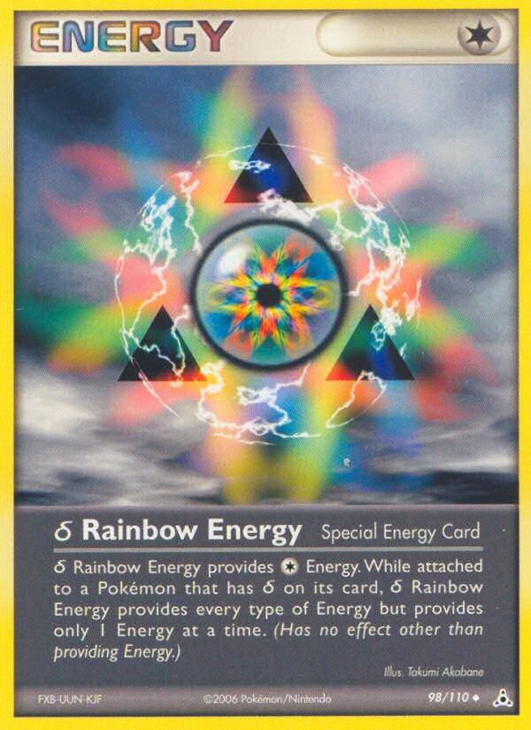 δ Rainbow Energy HP 98 Crop image Wallpaper