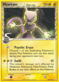 Mewtwo δ HP 24 image