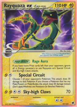 Rayquaza ex δ DF 97