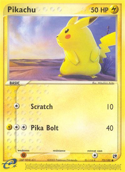 Pikachu SS 72 image