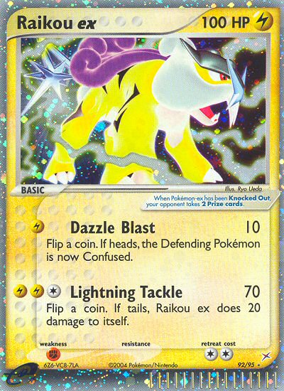 Raikou ex MA 92  Pokemon TCG POK Cards