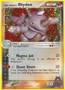 Rhinoféros de la Team Magma MA 11