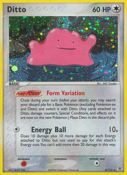 Ditto RG 4  Pokemon TCG POK Cards