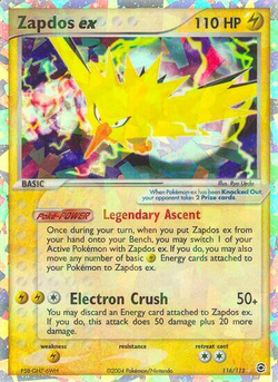 Zapdos ex RG 116