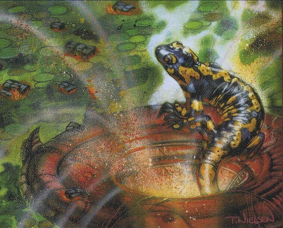 Scalding Salamander Crop image Wallpaper