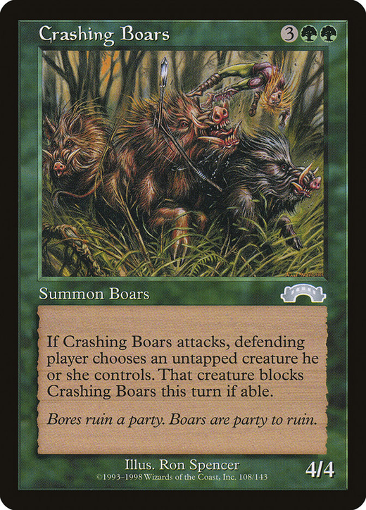 Crashing Boars image