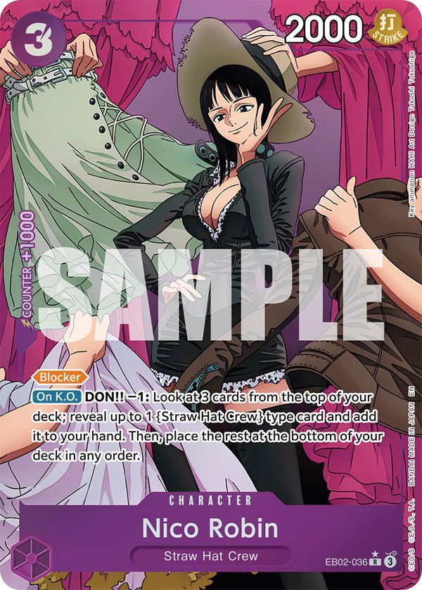 Nico Robin EB02-036 Crop image Wallpaper
