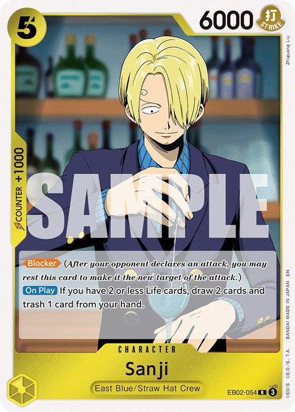 Sanji EB02-054 Crop image Wallpaper
