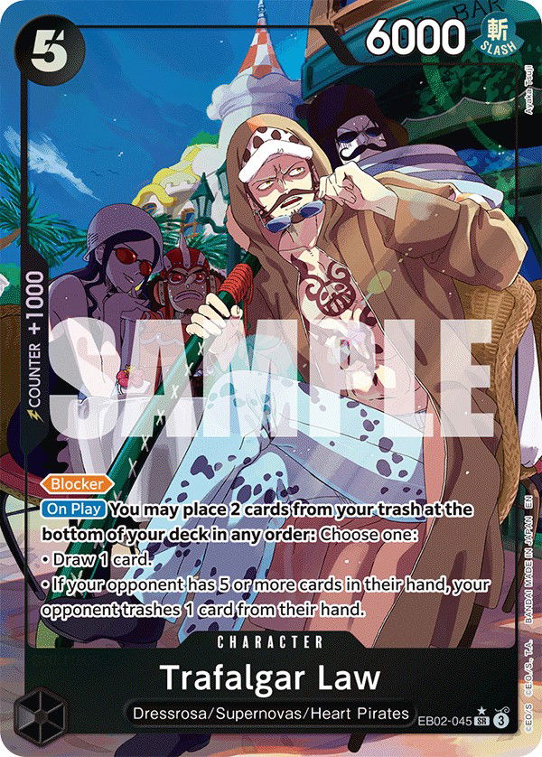 Trafalgar Law EB02-045 Crop image Wallpaper