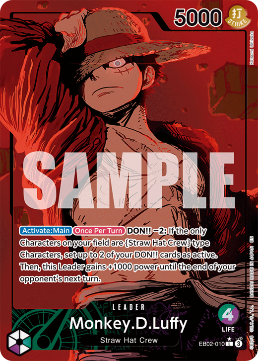 Monkey.D.Luffy EB02-010 Full hd image