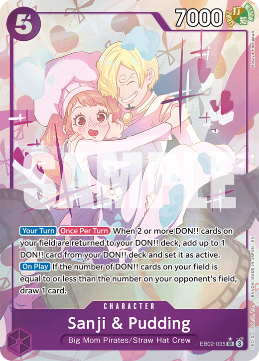Sanji & Pudding EB02-035 Full hd image