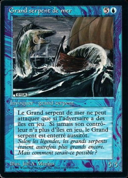 Grand serpent de mer image