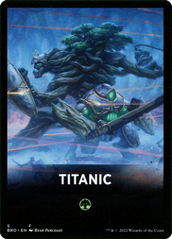 Titanic Card