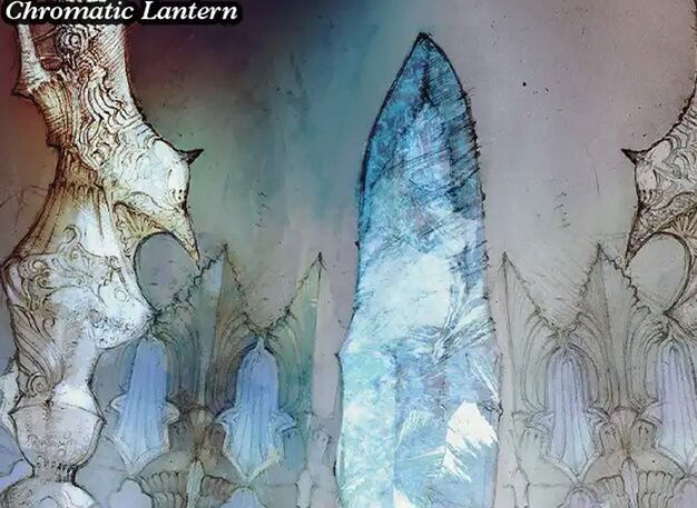 Chromatic Lantern Crop image Wallpaper