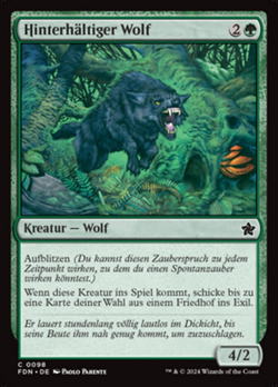 Hinterhältiger Wolf image