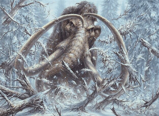 Aggressive Mammoth Crop image Wallpaper