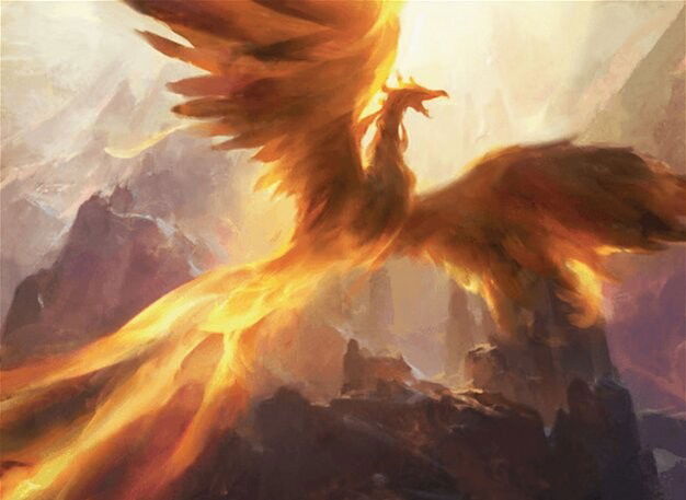 Flamewake Phoenix Crop image Wallpaper