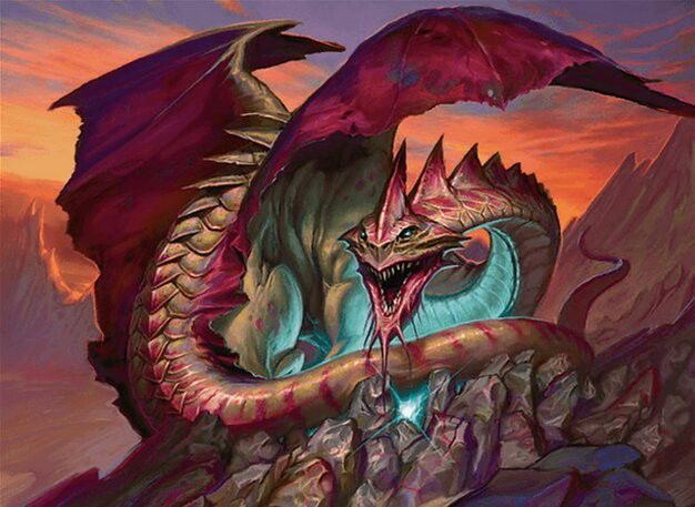 Hoarding Dragon Crop image Wallpaper