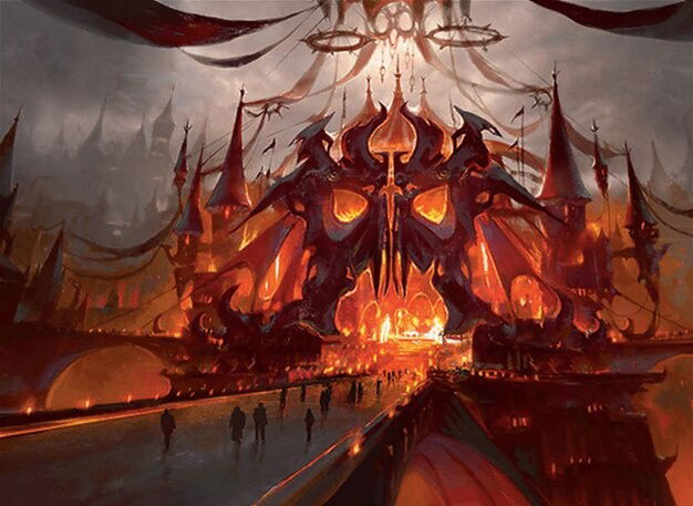 Rakdos Guildgate Crop image Wallpaper