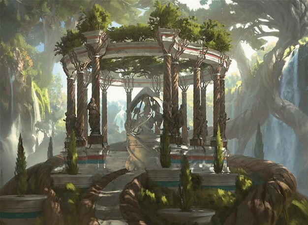 Temple of Plenty Crop image Wallpaper