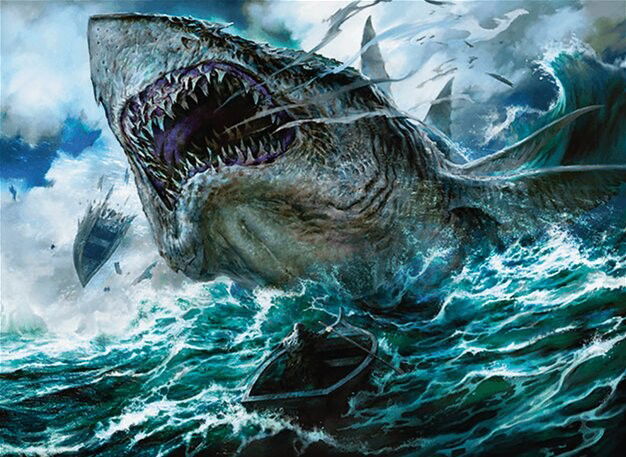 Voracious Greatshark Crop image Wallpaper