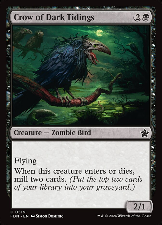 Crow of Dark Tidings Full hd image