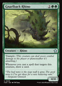 Gnarlback Rhino image