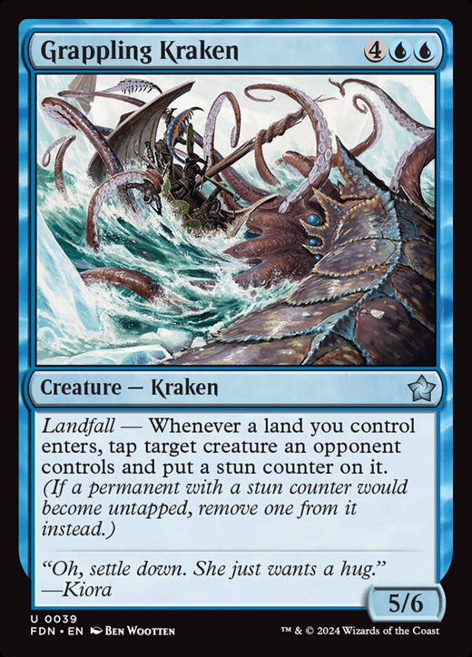 Grappling Kraken Full hd image