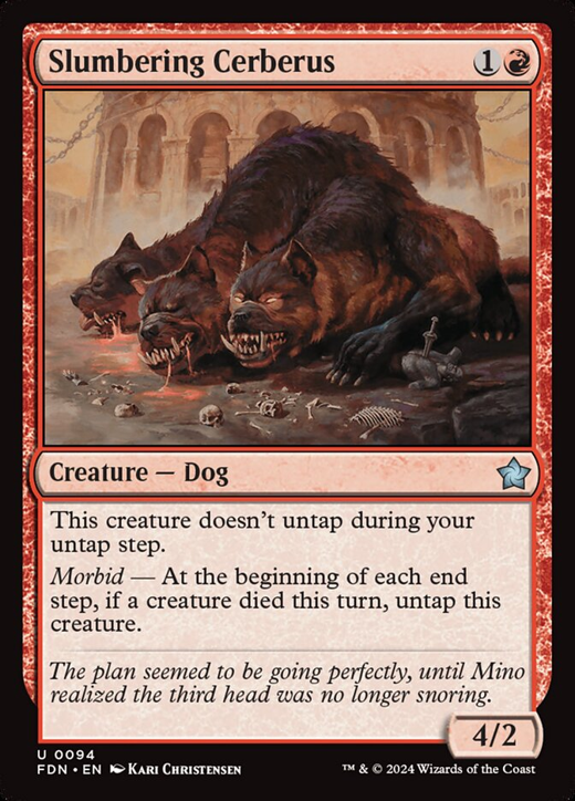 Slumbering Cerberus Full hd image