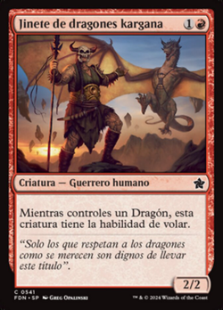 Jinete de dragones Kargan