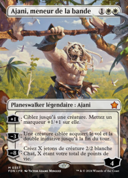 Ajani, meneur de la bande