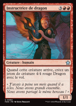 Instructrice de dragon image