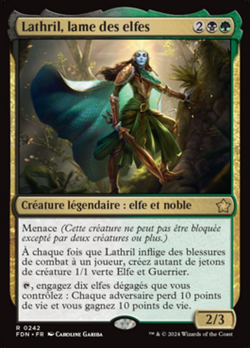 Lathril, lame des elfes