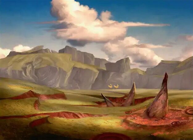 Brushland Crop image Wallpaper