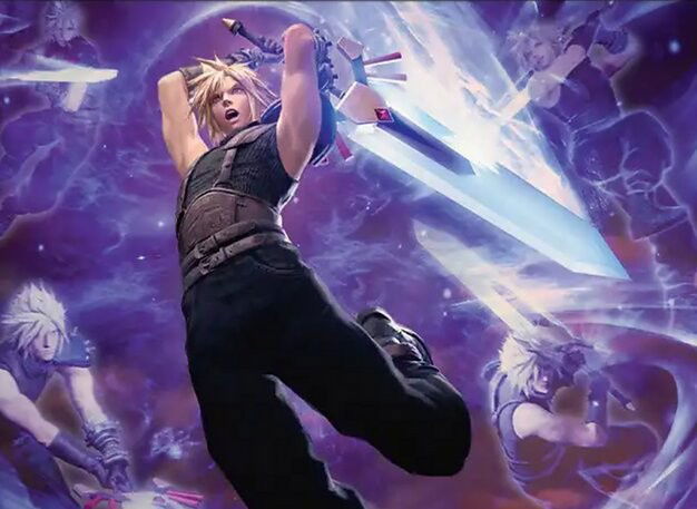 Cloud's Limit Break Crop image Wallpaper