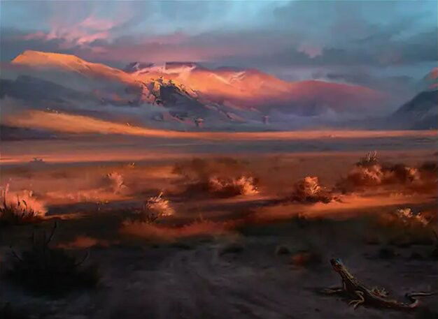 Desolate Mire Crop image Wallpaper
