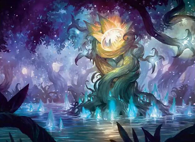 Flooded Grove Crop image Wallpaper