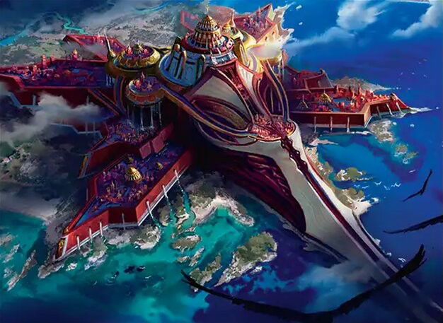 Seaside Citadel Crop image Wallpaper