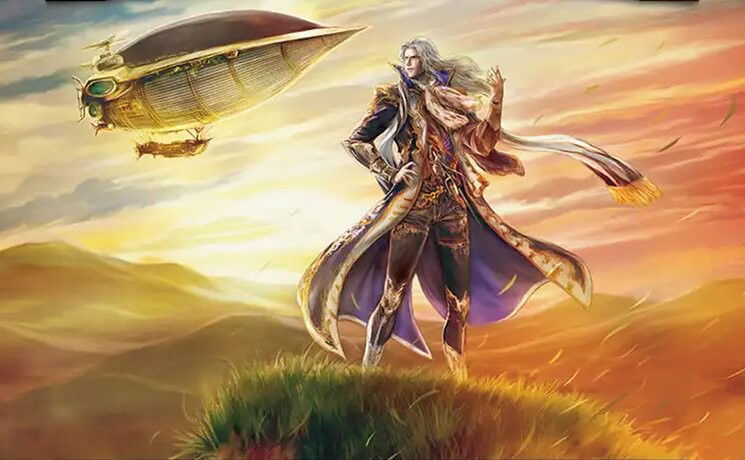 Setzer, Wandering Gambler Crop image Wallpaper