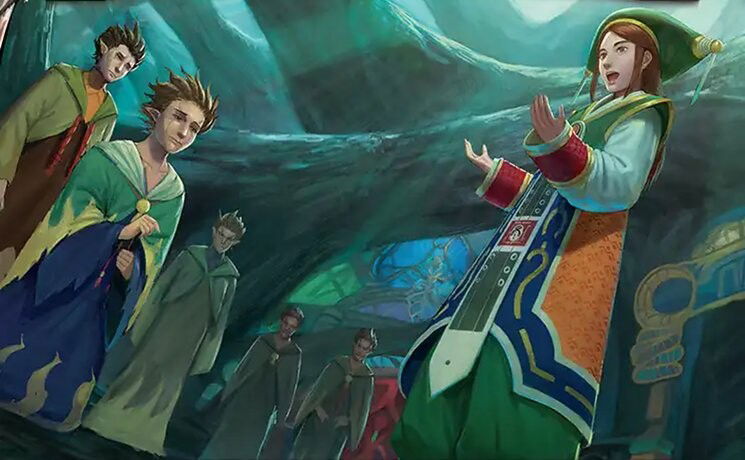 Shelinda, Yevon Acolyte Crop image Wallpaper