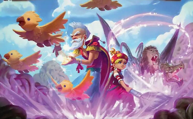 Strago and Relm Crop image Wallpaper