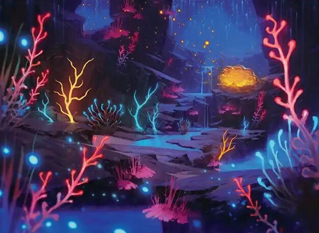 Underground River Crop image Wallpaper