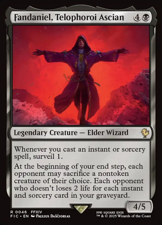 ラスト一枚【Foil】146■拡張アート■テロフォロイ、アシエン・ファダニエル テロフォロイ、アシエン・ファダニエル/Fandaniel, Telophoroi