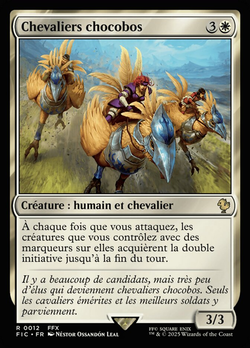 Chevaliers chocobos image