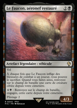 Le Faucon, aéronef restauré image