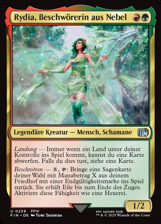 Rydia, Summoner of Mist Full hd image